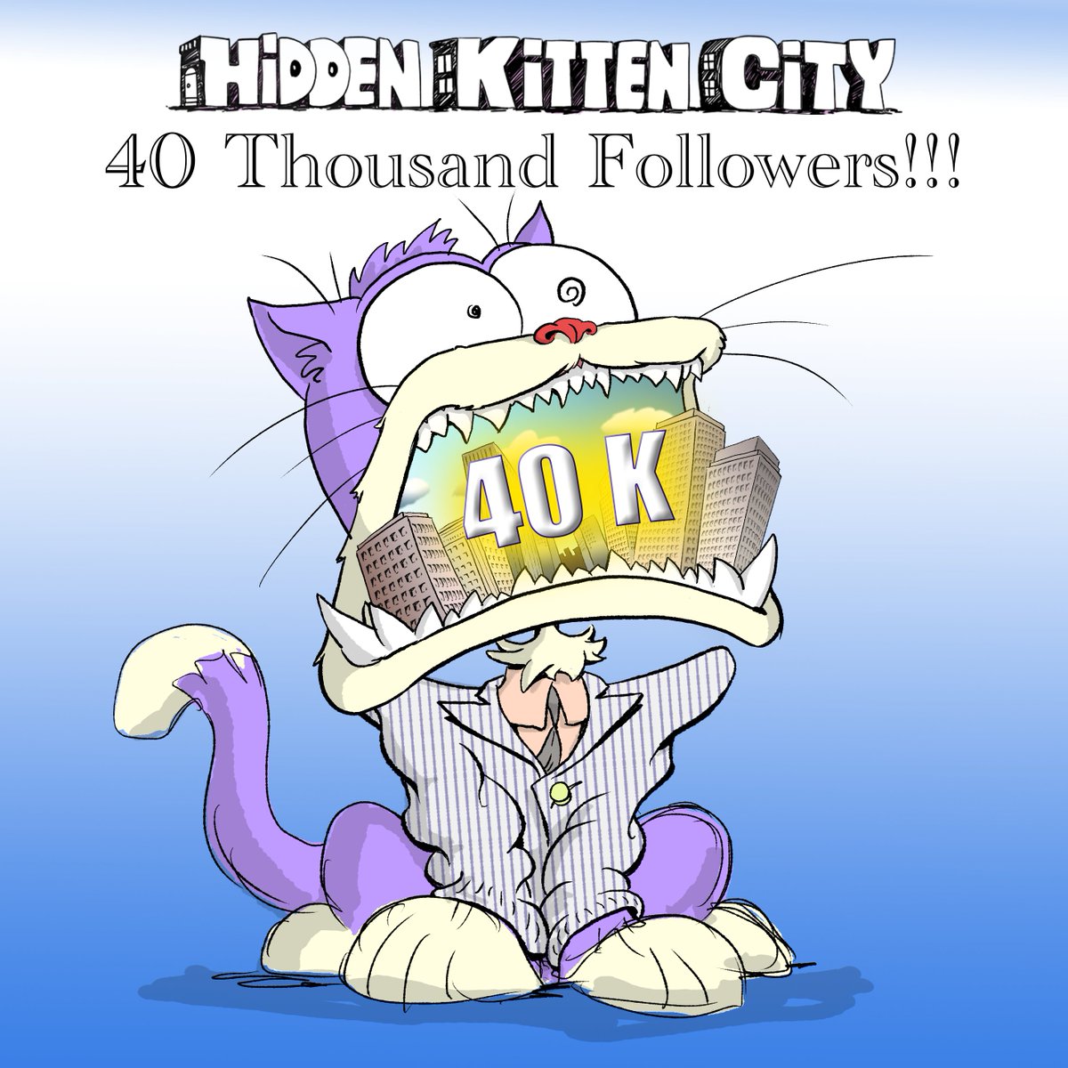 And now... 40,000 FOLLOWERS!

Were's our cat-fam at?! 
Can I get a Paws Up🐾?!
I CAN'T COUNT THAT MANY PAWS! I'm only a cat😹

Any interaction considered for MeowList
3 spots / 24h ⏰