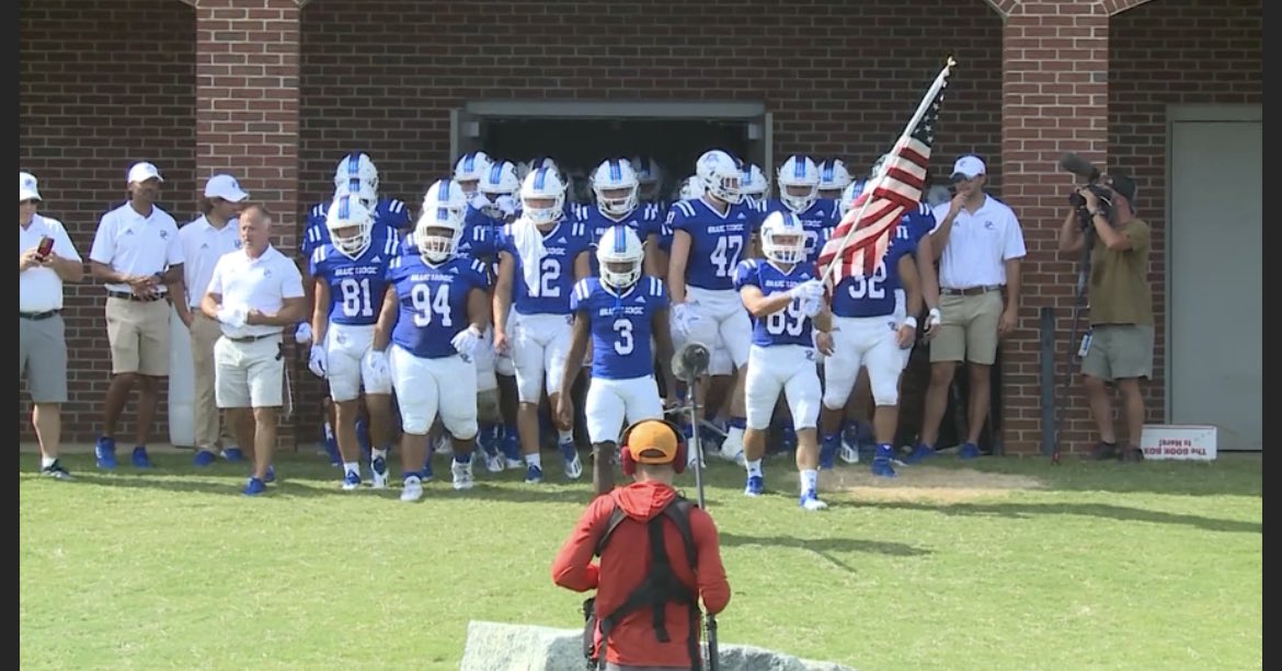lukegreen7_'s tweet photo. After a great conversation with @CoachKeithEmery I’m happy to say I have received my third division one offer to play at the next level from @BlueHoseFtball! @PMHSFOOTBALL @D_Green89 https://t.co/F2eOaDRR8J