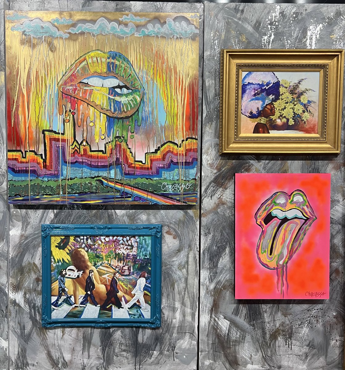 EtherBunnyNFT's tweet image. @ NFT Gallery in ATX supporting @saveartists143