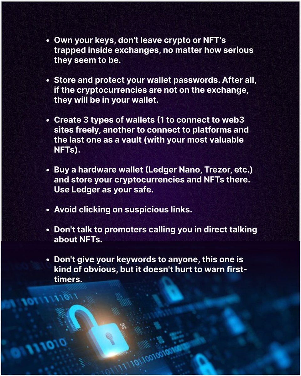 pedro_zanini's tweet photo. We re in a Bear market, all falling apart and despair taking hold of first-timers in the #Web3 world. In this type of scenario, we end up opening holes for amateur security errors. Is a warning so that some of you don't make silly mistakes and end up losing your digital assets. https://t.co/9ivj4GopUJ