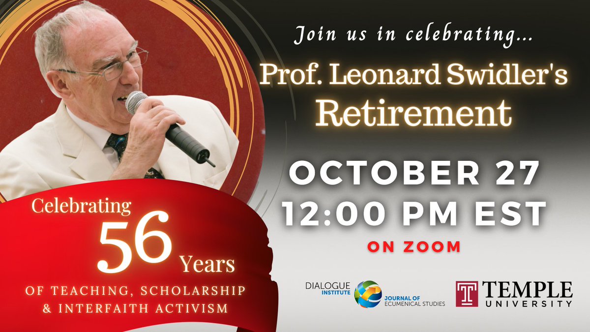 IPubCloud's tweet photo. After 56 years of teaching at @TempleUniv, our founder - Professor Len Swidler - is retiring. 

Mark your calendars for this Zoom event where former students and faculty will share how they've been impacted by Professor @swidler19151. 

Register here: https://t.co/5UbJCwOtBw https://t.co/tVbJdQtnwv
