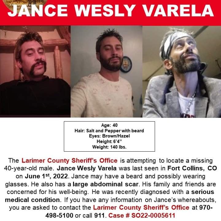 jancesmom's tweet photo. Thank you @CTVNews11 - Watch live at 7pm tonight as Colorado State University reporter Mattison Brumagin reports on #jancevarela https://t.co/RUFryJz0ey @CBSNewsColorado @denverpost @NBCNews @LarimerSheriff https://t.co/mFwV7kNgAO
