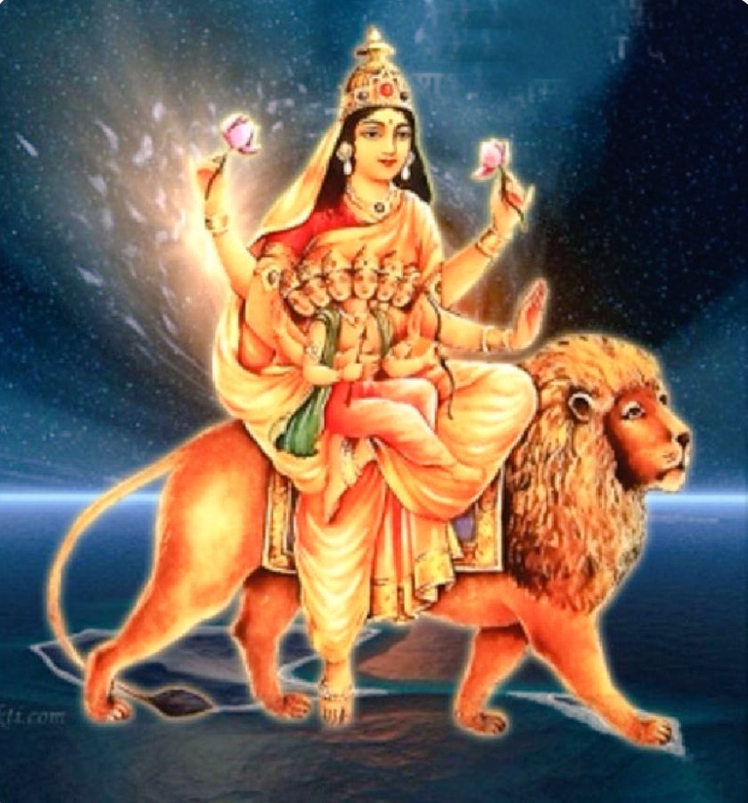 MakhanSingh143's tweet photo. #नवरात्रि के पांचवें स्वरूप मां स्कंदमाता की पूजा होती हैं।🏵️
 माता रानी सभी भक्तों पर कृपा बनाए रखना..❣️🙏

सिंहासनगता  नित्यं पद्माश्रितकरद्वया  |
शुभदास्तु सदा देवी स्कन्दमाता यशस्विनी ||

❣️🙏 #जय_माँ_स्कंदमाता 🔱🚩 https://t.co/nFhBggMh43
