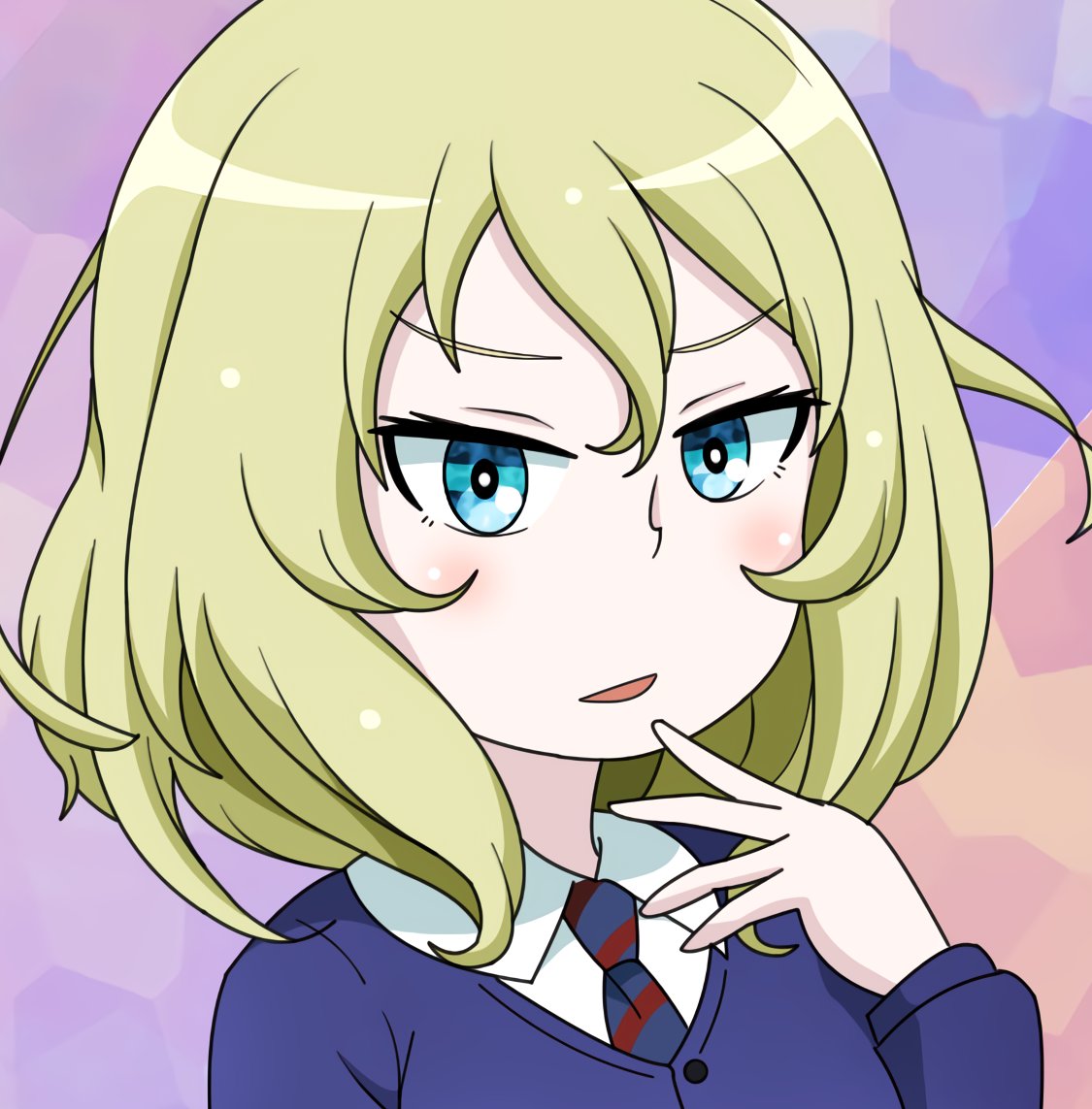 ダージリン(ガルパン) 「今月の顔。 ・ダージリン (ClipStudio) ・月刊押田くん (ClipS」|えむけーのイラスト