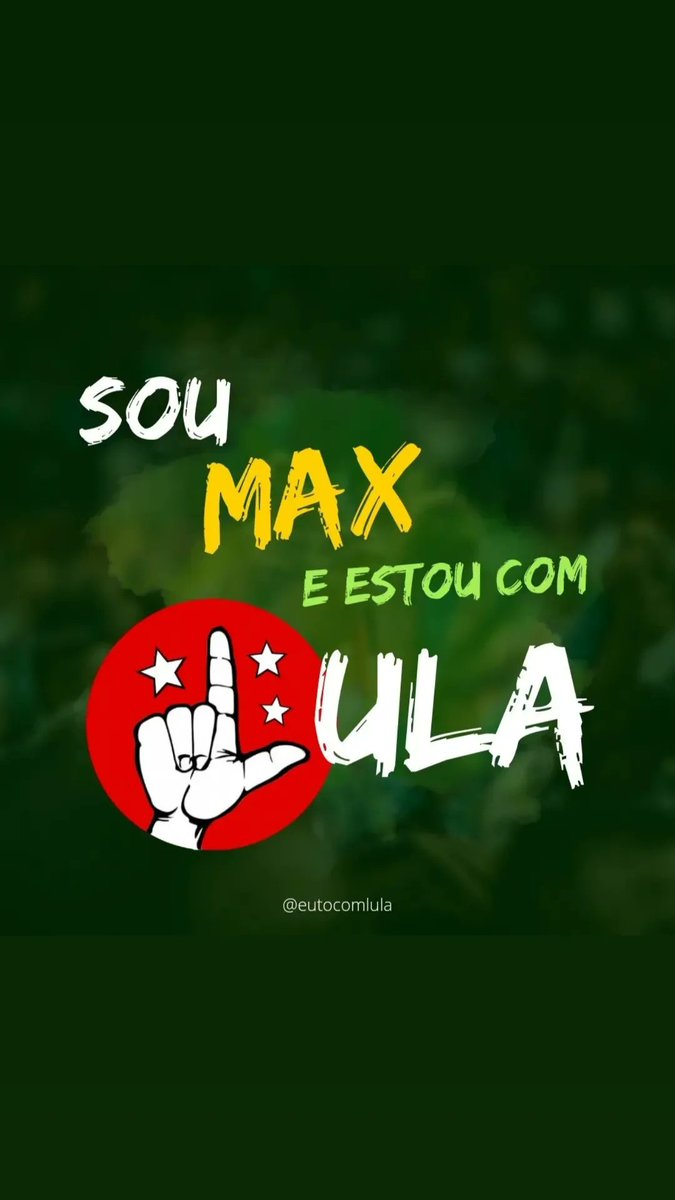 #LulaNo1ºTurno #LulaPresidente2022
#lula