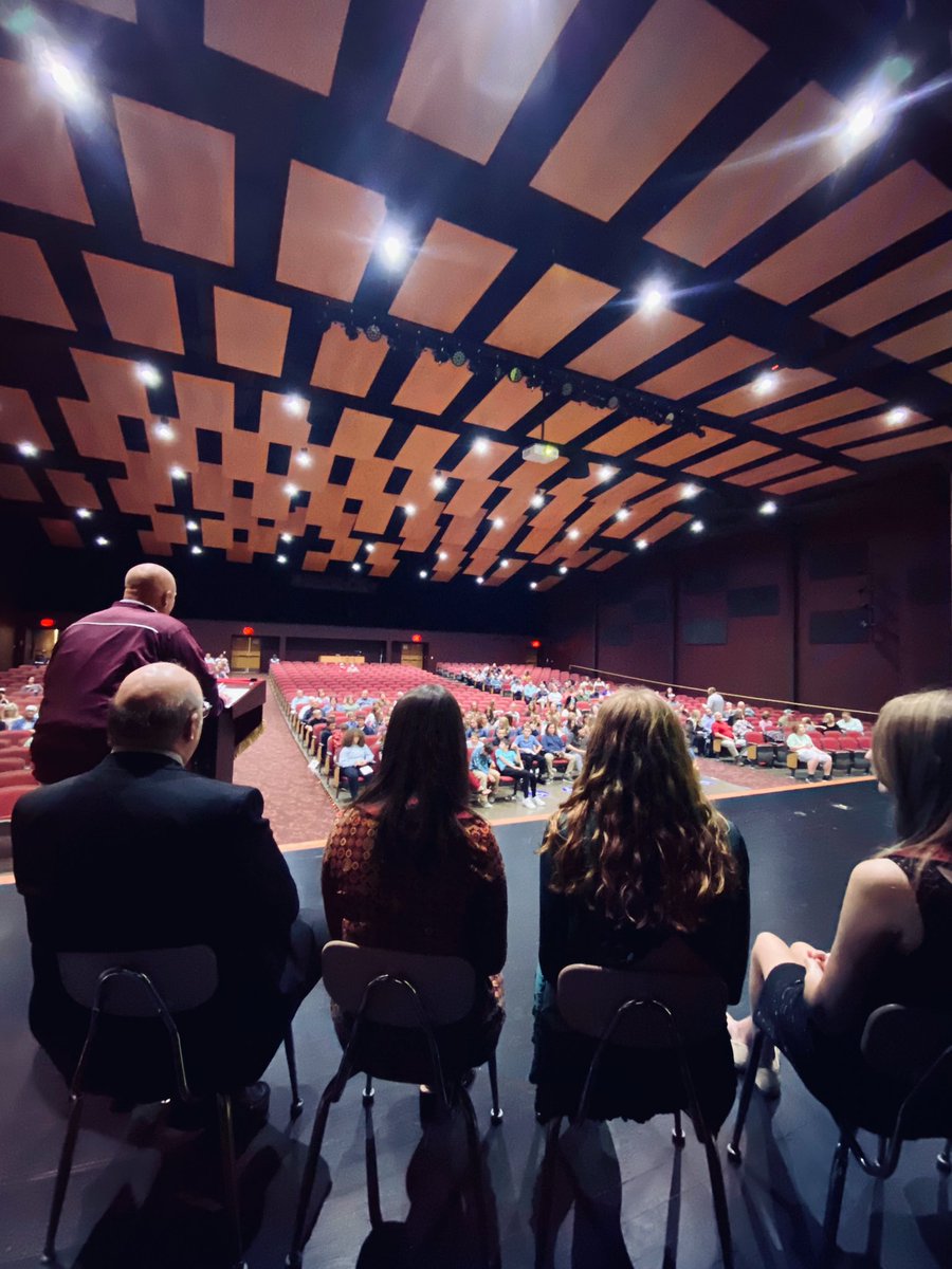 Amazing night with the <a href="/BigSpringSD/">Big Spring SD</a> BSMS NJHS officers, returning members, new members and their families. Thank you to the officers for their leadership, Mr. Fry for his welcome and <a href="/AlbertMackey1/">Albert Mackey</a> for his words of wisdom. #bsmsrocks #njhs #bssdproud