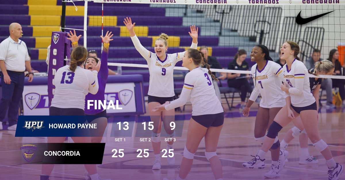 CTXAthletics's tweet photo. 𝙏𝙤𝙧𝙣𝙖𝙙𝙤𝙨 𝙒𝙞𝙣!

Volleyball sweeps Howard Payne in convincing fashion! #TornadoNation

Sarah Ghormley - 14 Kills, 9 Digs 
Kinsy Haschke - 12 Digs, 8 Kills
Selena Cooper - 28 Assists https://t.co/w0ZedQOg4N