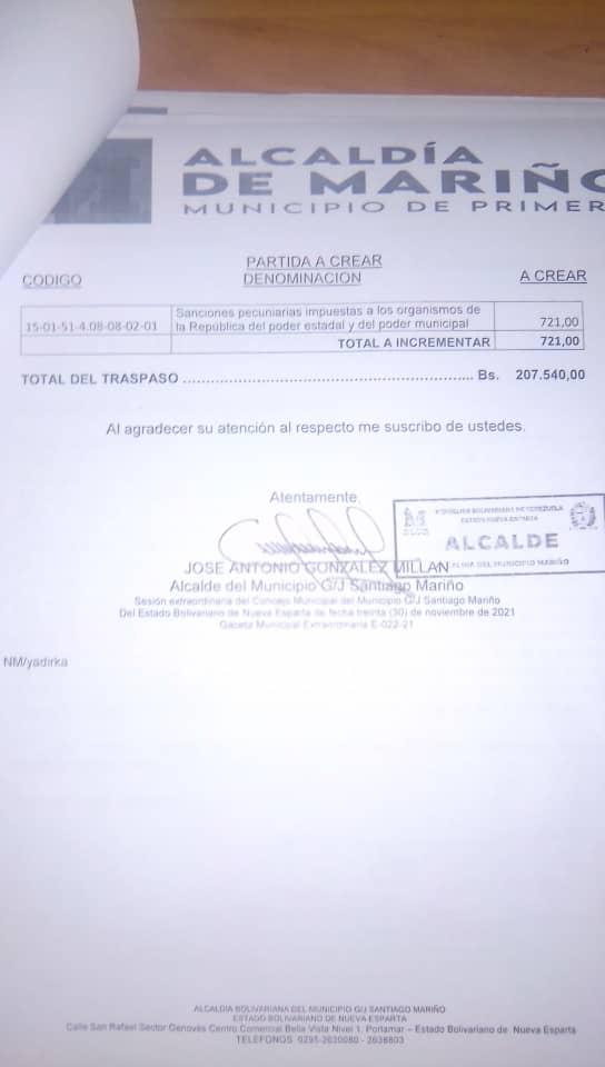 Nancysbell2012's tweet photo. CORRUPCIÓN! ¡CORRUPCIÓN!
¡CORRUPCIÓN! 
En Mariño, un traslado de recursos ya ejecutados y los concejales no aceptan semejante delito. Que hace la Contraloria?
@yosoymoy @JUANBTA @manakariana @PSUV_Marino https://t.co/CUoYnnMQYp