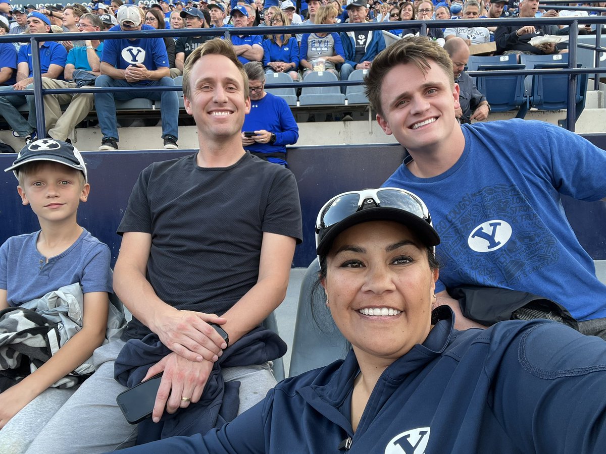 krey12's tweet photo. Let’s Go Cougs!!!!#BYUFootball #BYUSN #Sec3 Row41 https://t.co/a1HEzmFa4P