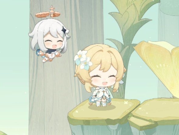 Lumine Project /Fem!MC in official materials/ tweet media