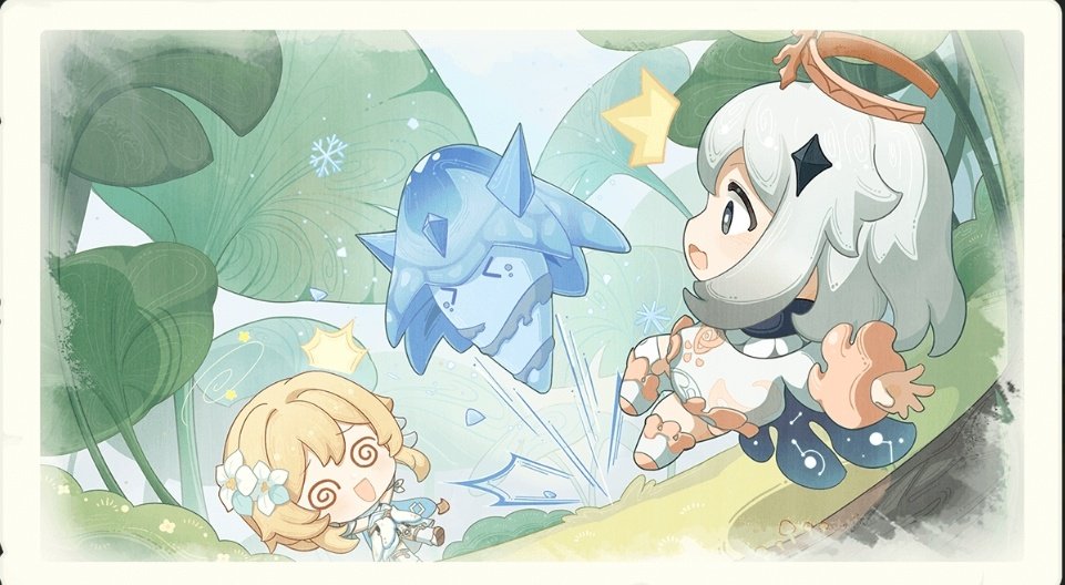 Lumine Project /Fem!MC in official materials/ tweet media