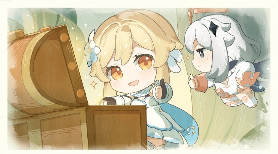 Lumine Project /Fem!MC in official materials/ tweet media