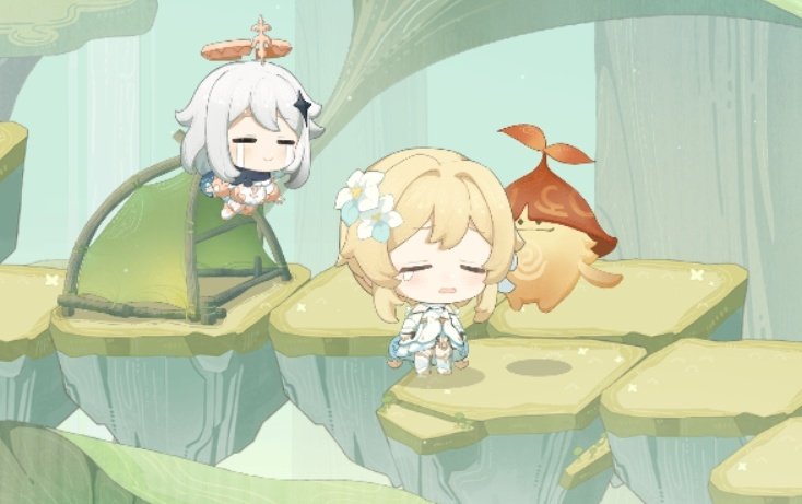 Lumine Project /Fem!MC in official materials/ tweet media