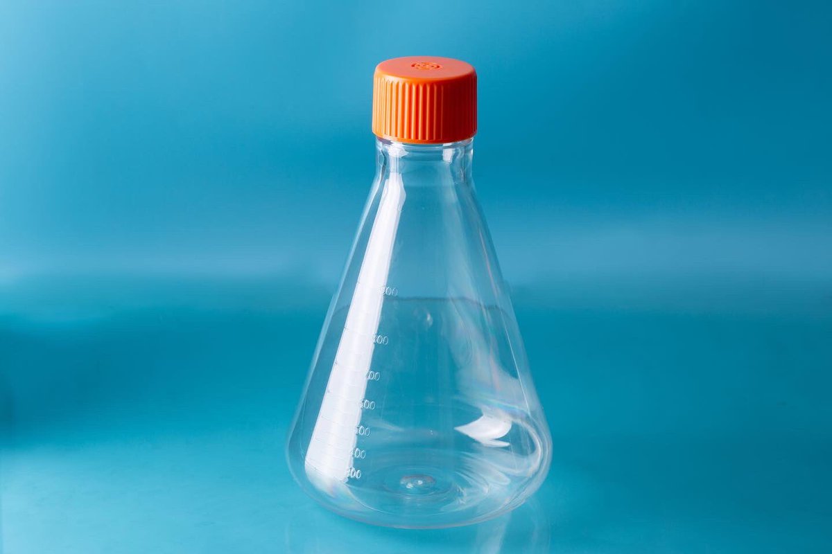 LabConsumables's tweet image. Triangular cell culture shake flask