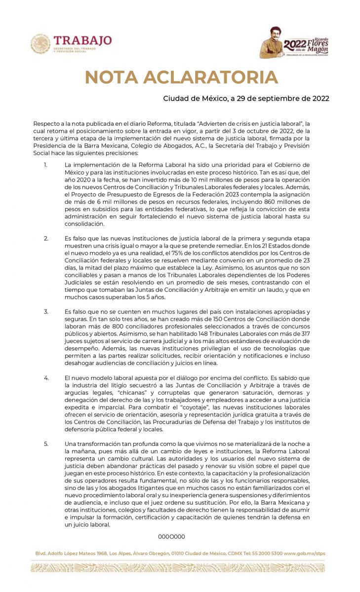 STPS México tweet media
