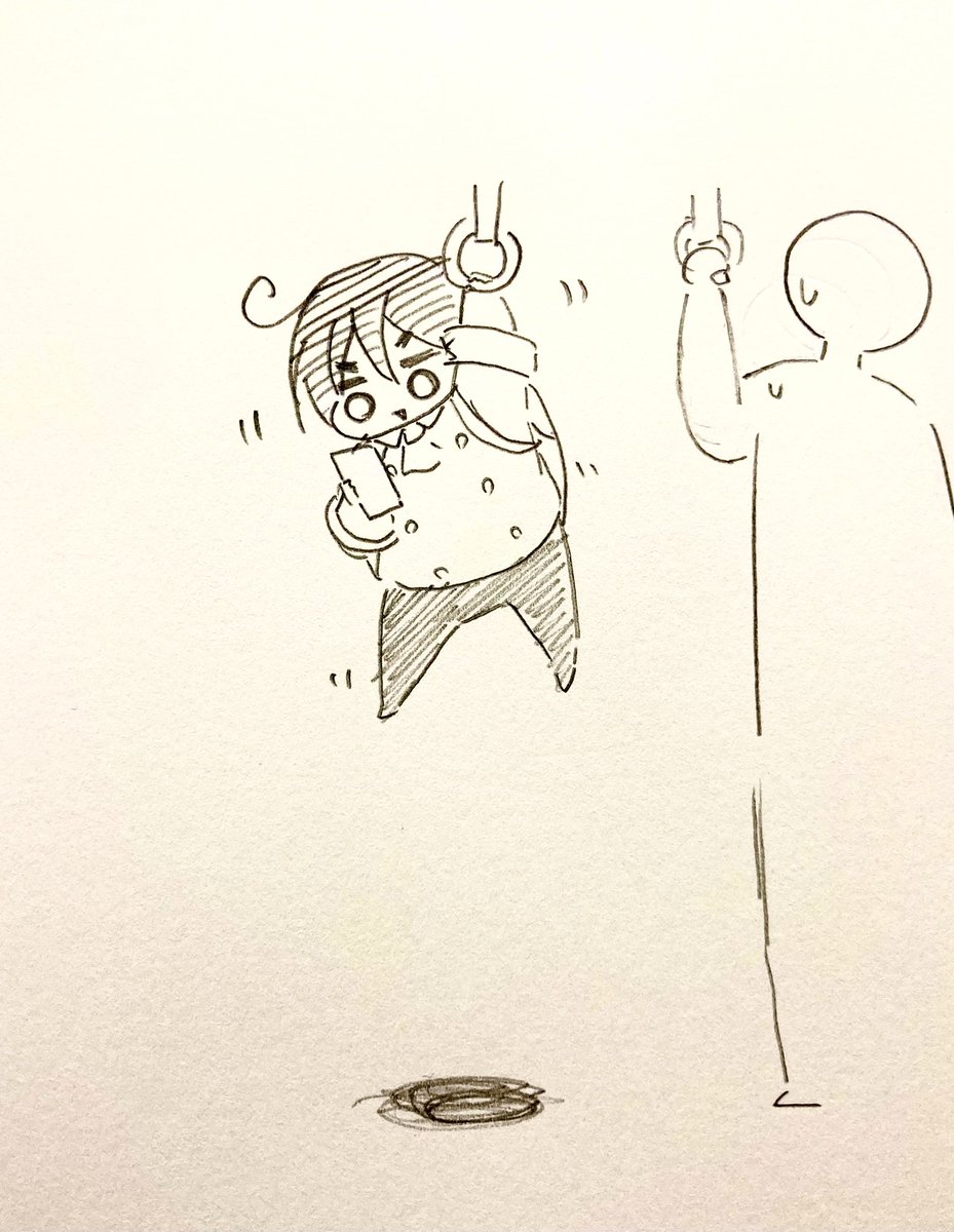 電車に乗るよぢょ(ㅎヮㅎ)◞ 