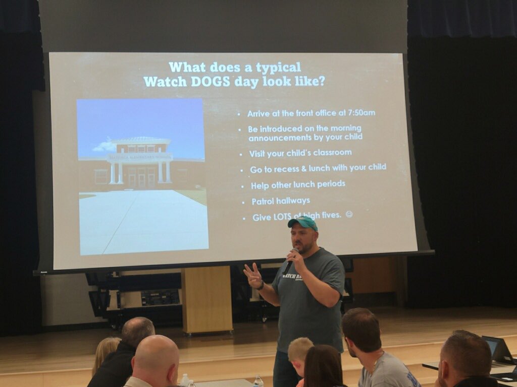 Fantastic turnout for our Watch DOGS kickoff! It was great to see so many enjoying the evening together.