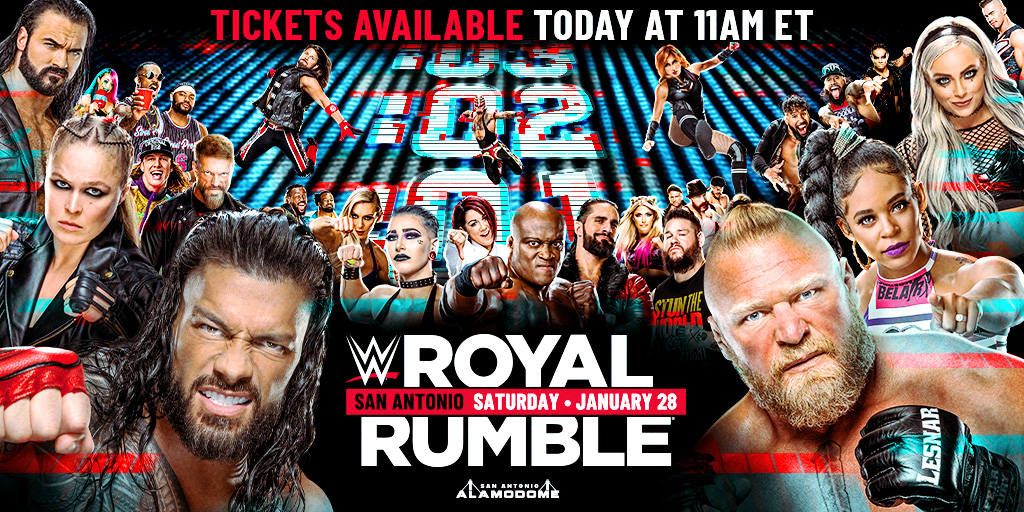 WWE on Twitter "Start the road to WrestleMania at RoyalRumble on
