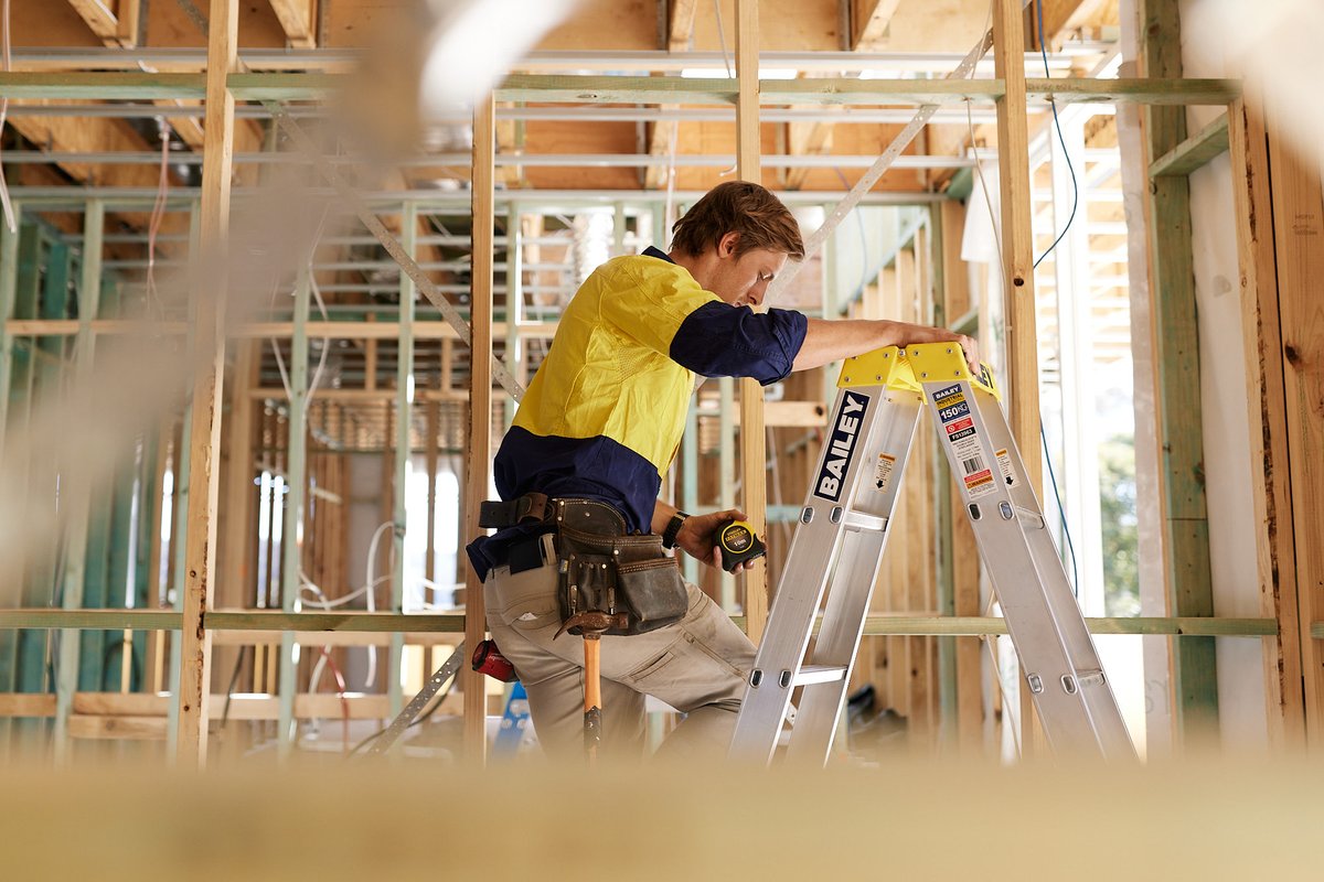 Trusted by Tradies for more than 65 years to provide the safest, strongest, and best quality ladders and height access products, this Safe Work Month be safe at every step with Bailey Ladders.

#baileyladders #safeworkmonth #thinkworkbesafe