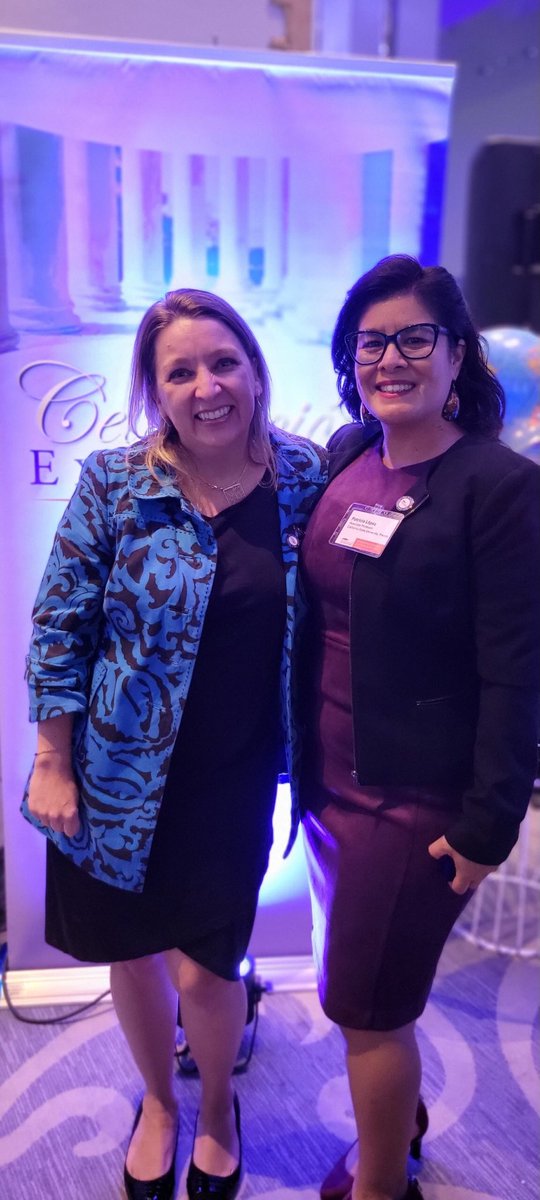Two faculty I value and respect so much! Fierce teacher educators that make it work for our aspiring, Latinx, bilingual educators 👏🏽❤️ ⁦<a href="/xicanasoul/">Patricia D. López, Ph.D.</a>⁩  Drs. Casesa and Lopez! #reducingbarriers ⁦<a href="/EdExcelencia/">EdExcelencia.org</a>⁩