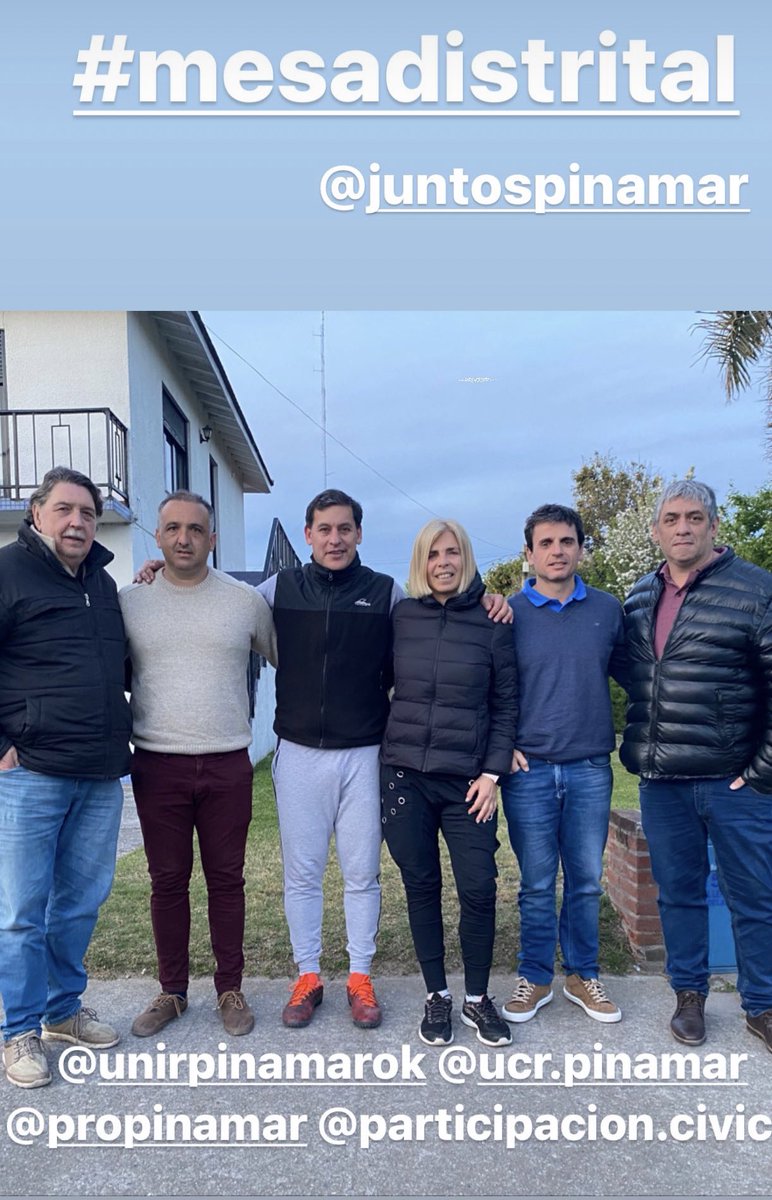 aleapo01's tweet photo. #Pinamar conformamos junto a la @UCRPinamar @propinamar2021  @UnirPinamar y Participación Cívica la #mesadistrital de #juntosPinamar Un espacio con debate de ideas y propuestas para el futuro de nuestro lugar. @martinyeza @JavierPizzolito @LucasVentoso @afernandoavila https://t.co/fIUaXLuI3U