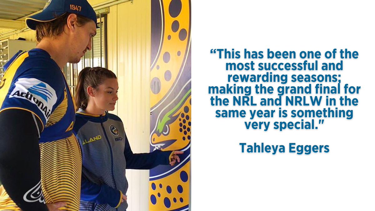 Western News (@westsydunews) on Twitter photo For <a href="/tahleya_eggers/">Tahleya Eggers</a>, a Western Sydney University PhD candidate and <a href="/TheParraEels/">Parramatta Eels</a> sports scientist, this weekend’s #NRLGF showdown is the pinnacle of her successful academic and professional career in high performance sport science.🔵🟡 #PARRAdise
MORE - bit.ly/3LVHeGt For <a href="/tahleya_eggers/">Tahleya Eggers</a>, a Western Sydney University PhD candidate and <a href="/TheParraEels/">Parramatta Eels</a> sports scientist, this weekend’s #NRLGF showdown is the pinnacle of her successful academic and professional career in high performance sport science.🔵🟡 #PARRAdise
MORE - bit.ly/3LVHeGt