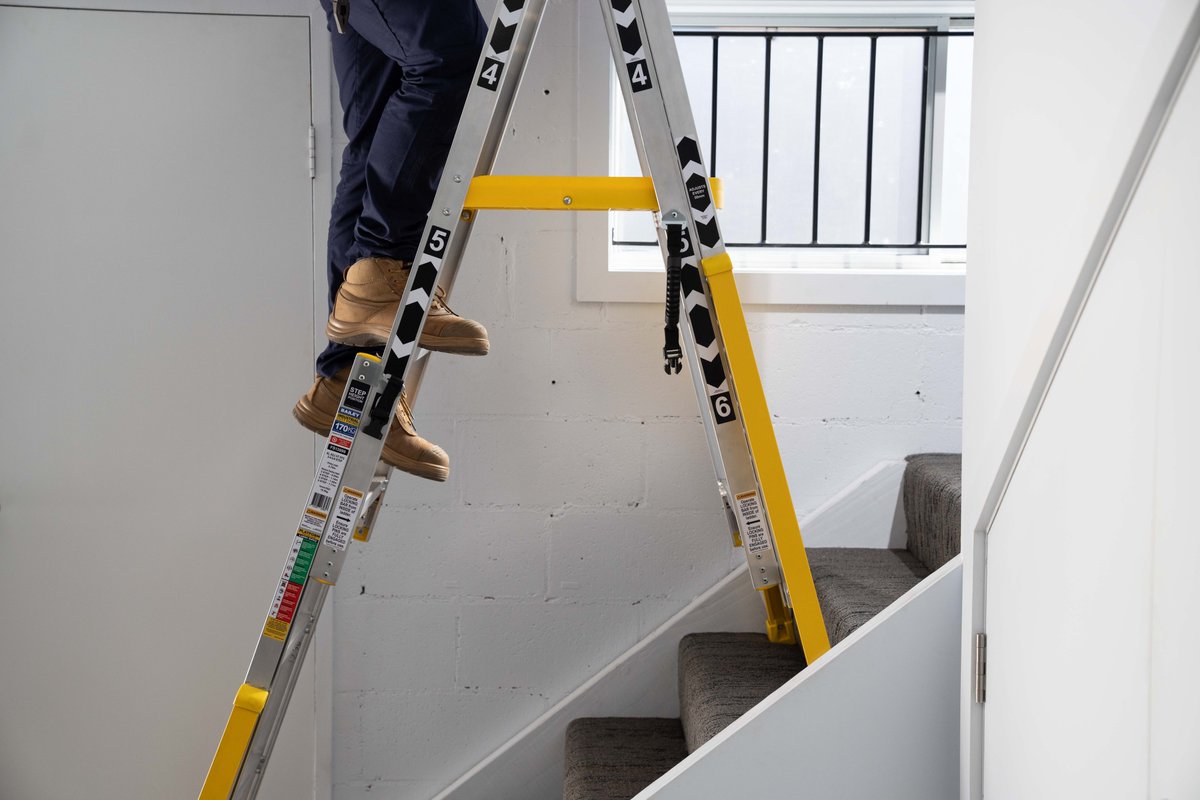 Know safety, work safely this #Nationalsafeworkmonth. Always ensure your work space is clear before you start your job. Be safe at every step with #BaileyLadders