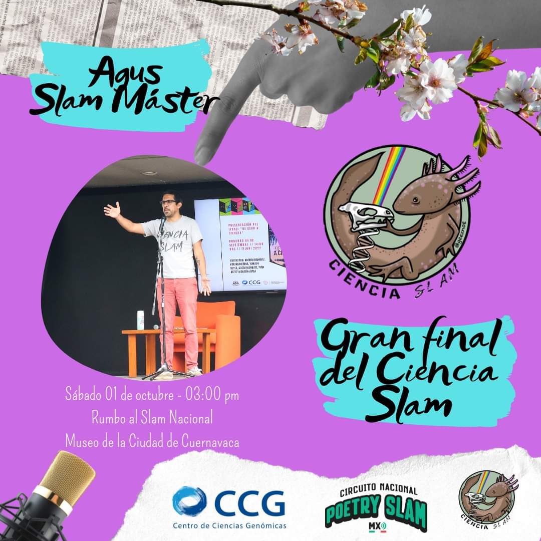 CienciaSlam's tweet photo. Conoce a nuestros y nuestras finalistas que estarán presentes en el MUCIC el sábado 01 de octubre en nuestra gran final.
Vengan a echarles porras y a escuchar todo lo que nos tienen que decir. Vamos rumbo al Slam Nacional.
3, 2, 1... Ciencia Slam!!! https://t.co/A57ZxdV5Nt