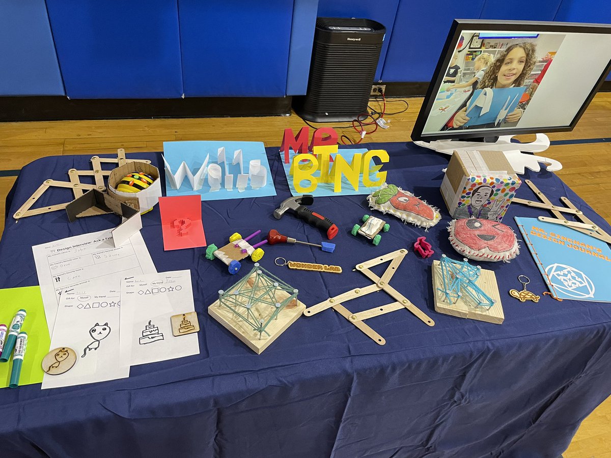 reidgreenblue's tweet photo. Our design program Back To School Night tables were a celebration of all the amazing projects our students make throughout the school year. I am excited to start posting about what we we making this year! #pyp #pypdesign #makered #ib https://t.co/4DOkWdHHZM