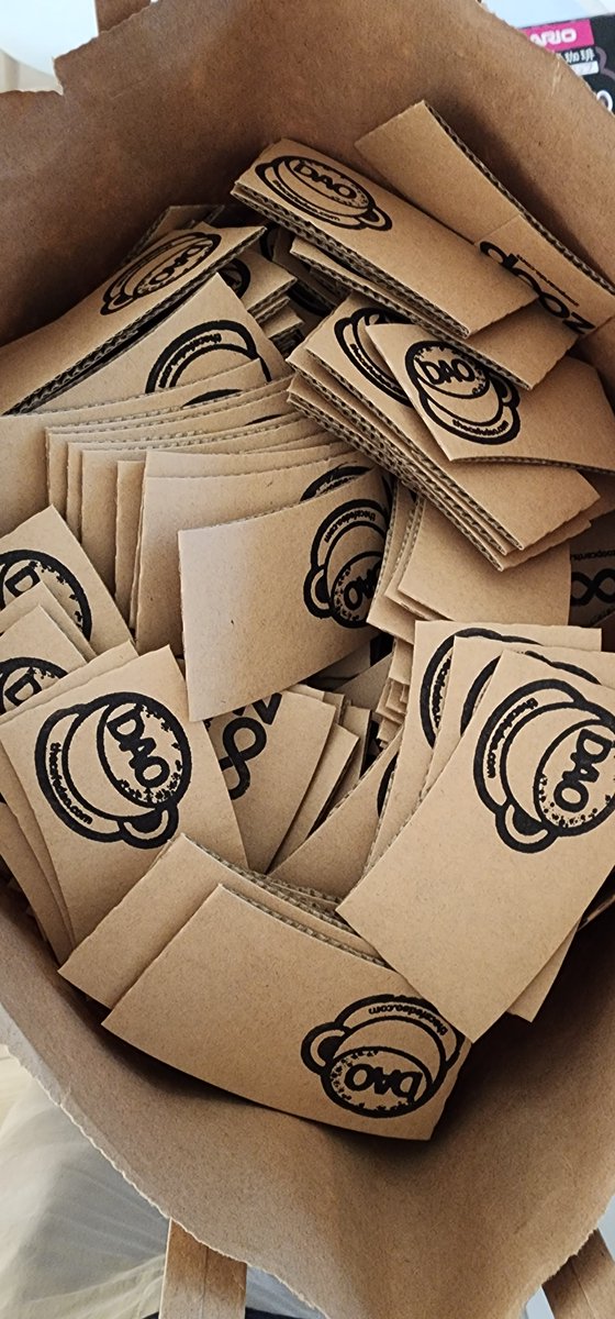 TheCafeDAO's tweet photo. Done stamping sleeves for @nftseattle_io! https://t.co/IVxTgNGu8x