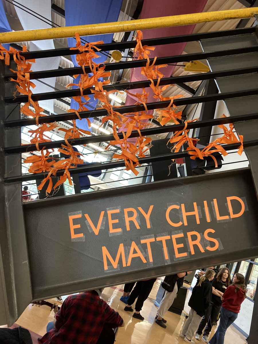 cmoennick's tweet photo. A great week of sharing knowledge, culture,recognition and remembrance. CHS is so grateful to have our First Peoples in Residence cultural facilitators share their wisdom as we acknowledge Orange Shirt day and Truth and Reconciliation. #chslearn https://t.co/1LNFepWr7k