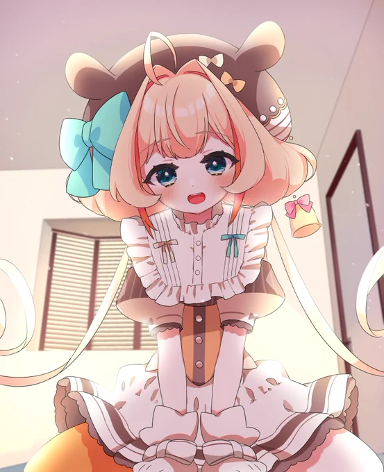 おはよつつ!朝だよ～起きて!おひさしのおはようのご挨拶するつつかですっ今日はFANBOXの更新があるから楽しみにしててもらえたら嬉しいよ～!みんなの一日が良いものになりますよーにっ#おはようVtuber 