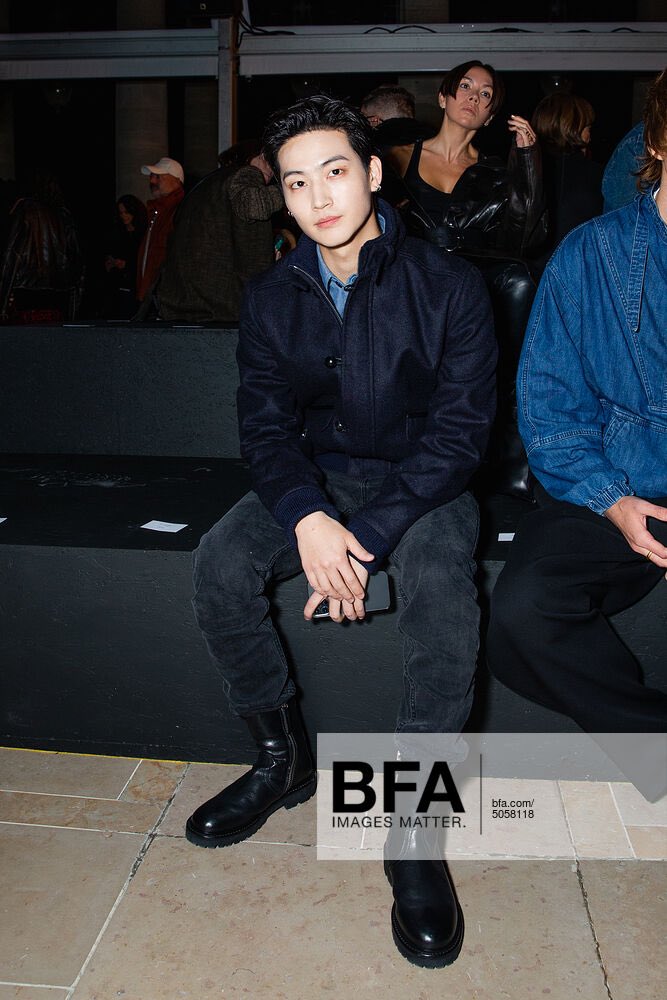 Jaebeom at the Isabel Marant fashion show for PFW 🔥