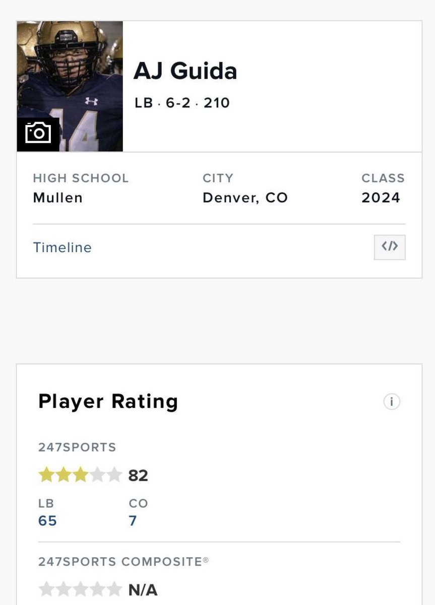 Blessed to be named a 3 Star! <a href="/jrbennet/">Jeremy Bennett</a> <a href="/247Sports/">247Sports</a>