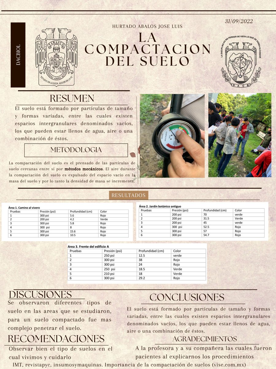 Hay 17 grupos de suelos en Tabasco, en los cuales dominan los Gleysols, Histosols, Fluvisols, Acrisols, Leptosols y Vertisols. Todo como dato curioso.