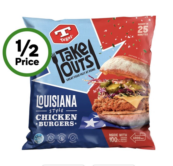 Tim Kennedy on Twitter "PSA Give these chicken burgers from Woolies a