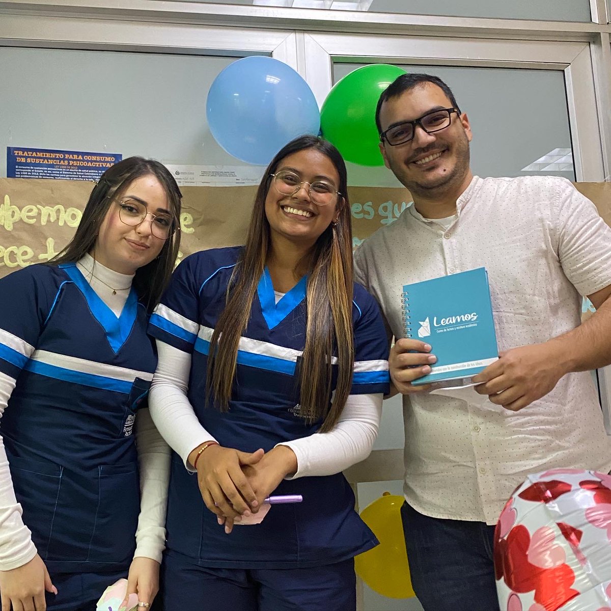 LeamosMariaCano's tweet photo. Así vivimos la celebración del día del fonoaudiólogo en la Fundación Universitaria Maria Cano sede Medellín 🦊✨ https://t.co/PUMwpMqmVg