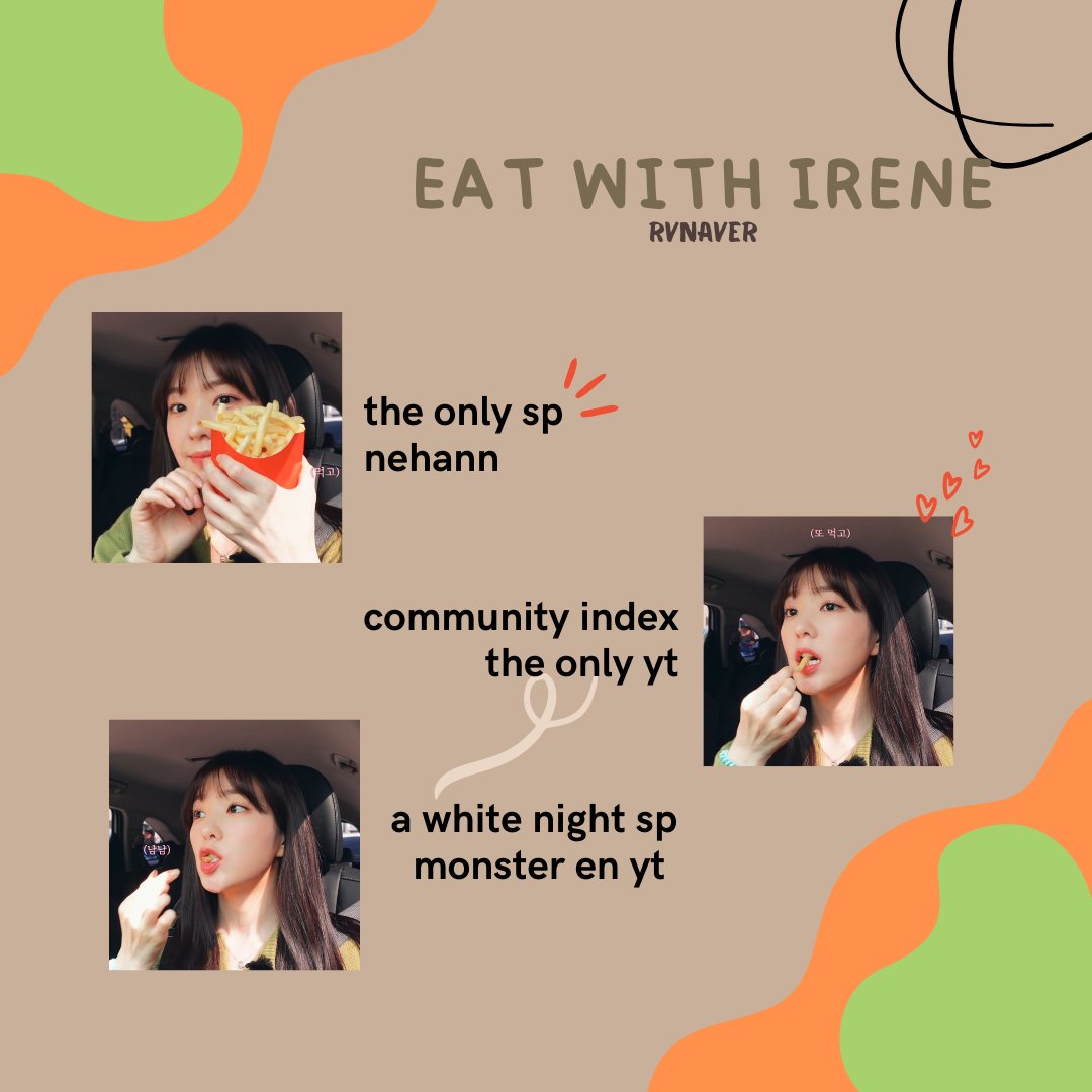 yoongspov's tweet photo. - eat with irene
> @rvnaver 

레드벨벳 아이린 #IRENE #아이린 @RVsmtown https://t.co/YpZ97m6tg5