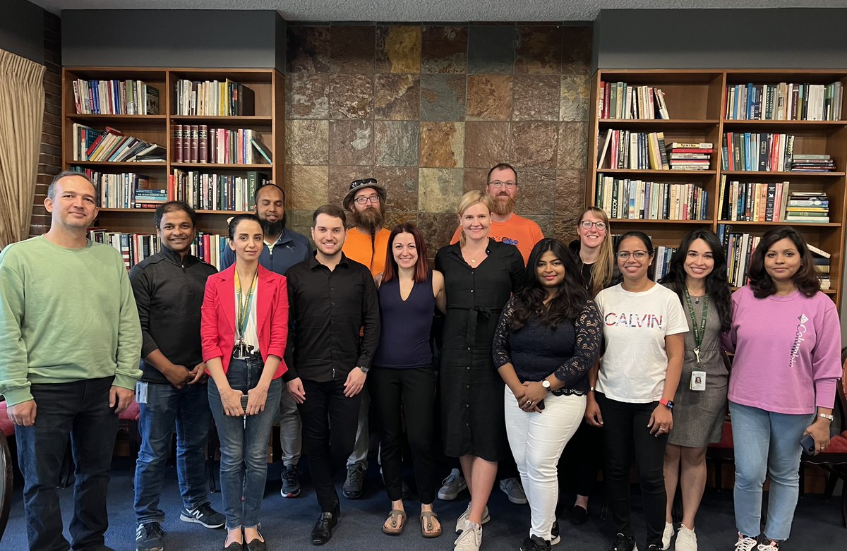 Great to meet a few of the UoA PDFs in our <a href="/PDFA_UAlberta/">Postdoctoral Fellows Association (PDFA)</a> in-person social!!