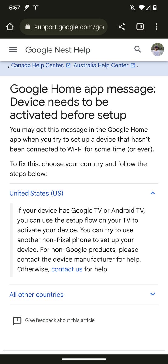 sandeep_k's tweet photo. @madebygoogle I have my pixel and a Ubuntu Laptop. So to activate my Google home I need to buy a different phone or borrow from a friend? https://t.co/da0Lh4riqt