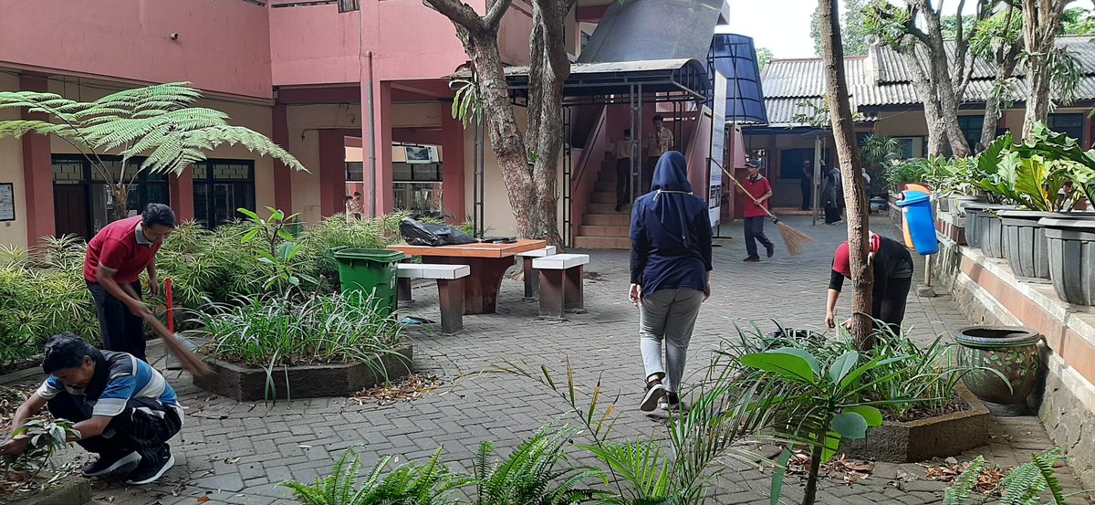 Semangat pagi untuk lingkungan yang lebih bersih dan sehat