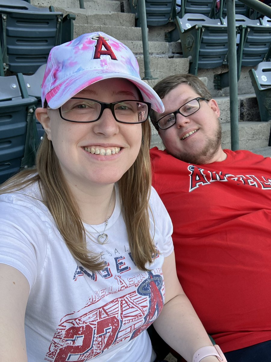 Jsizzle2494's tweet photo. At the Big A tonight to see Ohtani pitch! #GoHalos @J365H300 https://t.co/iWquJNOslH