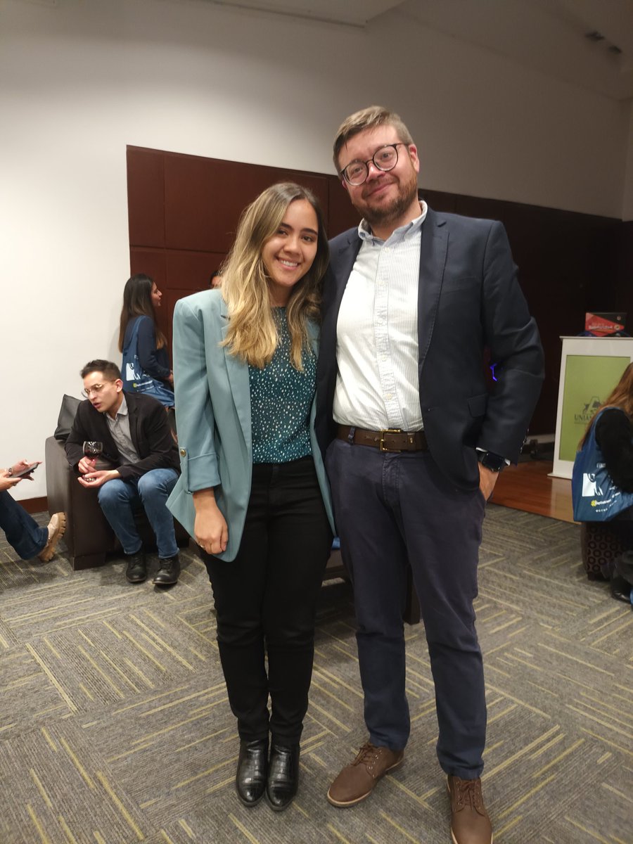 GobiernoUAndes's tweet photo. Gracias por venir a este Encuentro de Egresados @jeffcle87 y @Luisa12lu. Para nosotros es un gusto conocer su experiencia luego de la formación en @GobiernoUAndes, esperamos encontrarnos de nuevo. 
#SoyGobiernoUniandes https://t.co/GHVpvBAuyw