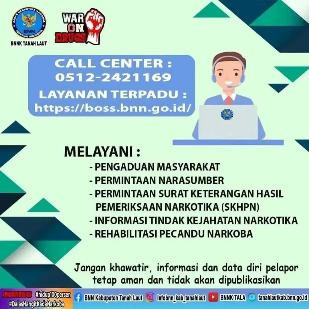 bnnktanahlaut's tweet photo. Pelaksanaan Apel Pagi Jumat, 30 September 2022. Apel pagi dan kegiatan berlangsung aman dan lancar.
#WARONDRUGS
#SPEEDUP_NEVERLETUP
#STOPCORONA
#DALASHANGITKADANARKOBA https://t.co/DMAoH8BNVK