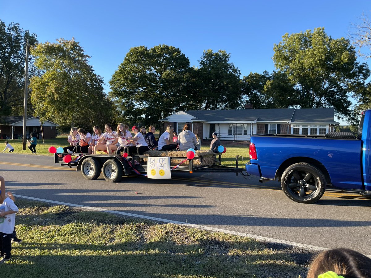 The <a href="/NHHS_Indians/">New Hope High School</a> Homecoming Parade was great! My kids loved getting candy from my students 🍬🍭🍫🏈📣🎵🥁🎺🎷