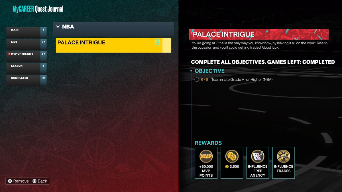 kearon12's tweet photo. #NBA2K23  some game cant even finish a quest https://t.co/MWGTCWtZmT