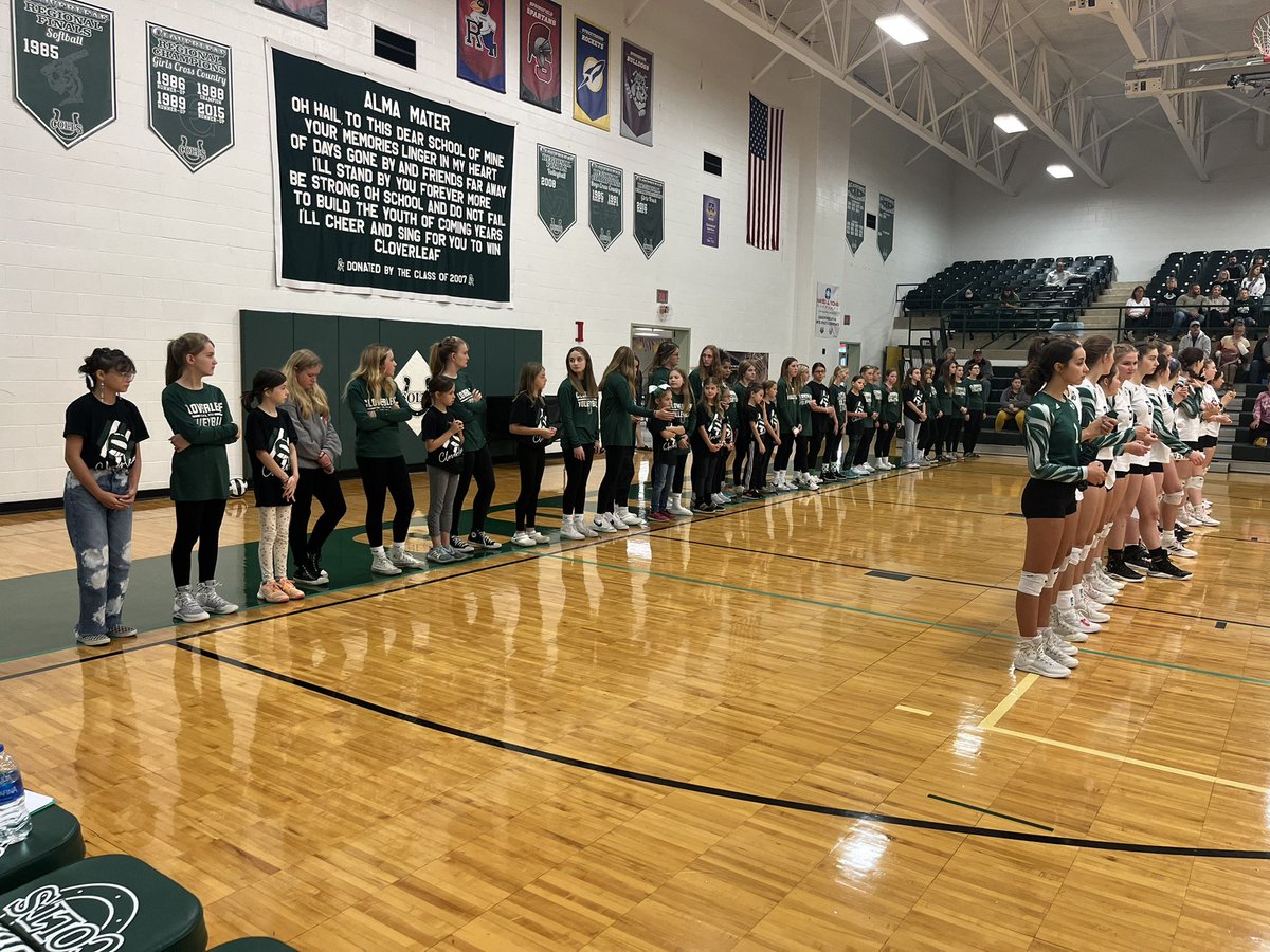 Youth and middle school recognition night was a success! Cloverleaf Volleyball has a bright future!! Go Colts!