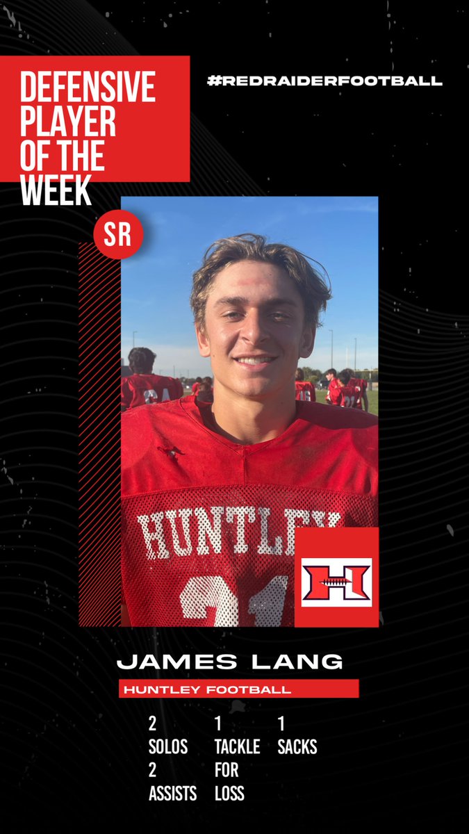 Huntley Red Raider Football (@huntleyfb) on Twitter photo 