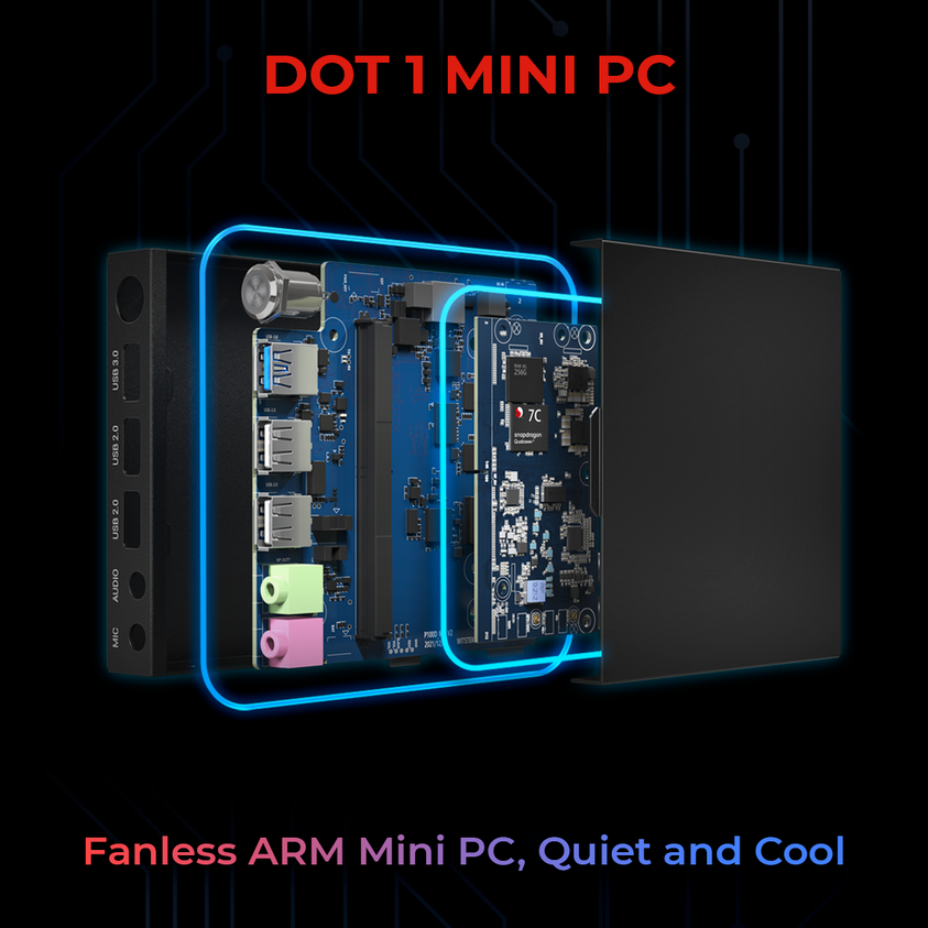 apcsilmic's tweet photo. Are you tired of over-heating, power-hungry PCs that run hot as soon as you turn them on? Dot 1 offers the best solution for both of these problems.
Order now: https://t.co/vWffk0oPBv
#Dot1 #Qualcomm #Snapdragon #ARMMiniPC #MiniPC #Apcsilmic #Dot1MiniPC #GamingPC #Technology https://t.co/T4P8ojp1Pw
