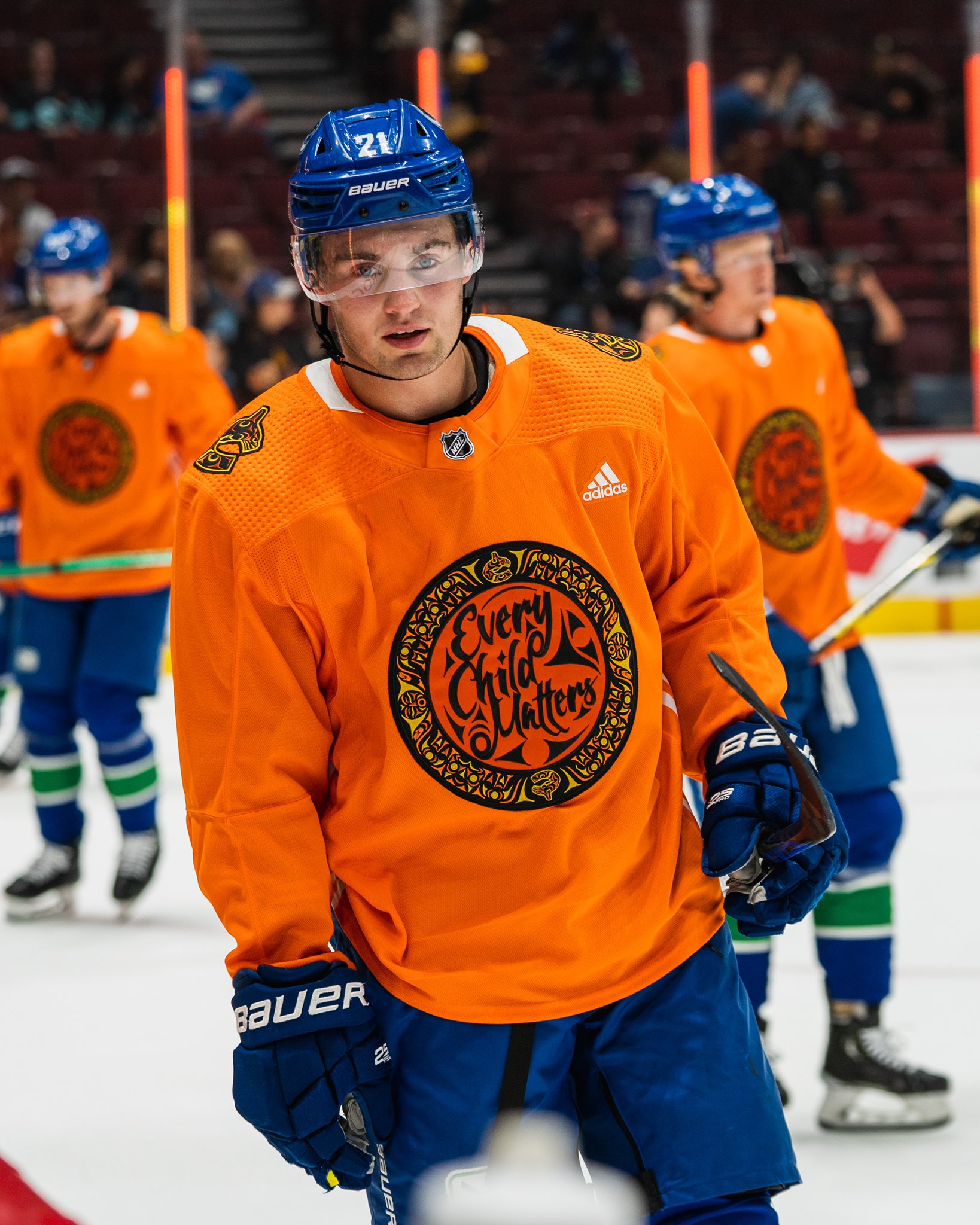 Canucks orange jersey deals